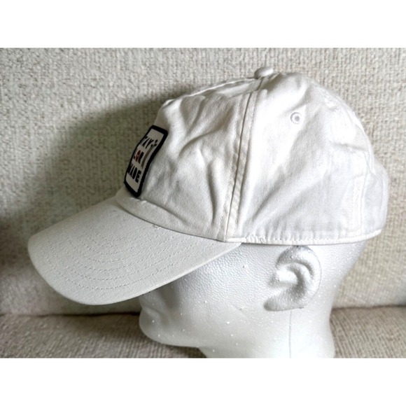 Taylormade snapback hat white cotton comfort band adjustable Snapback Patch Logo - Picture 6 of 10